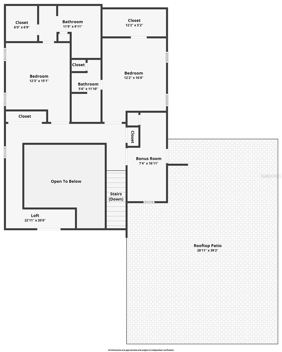 Second Floor Floorplan