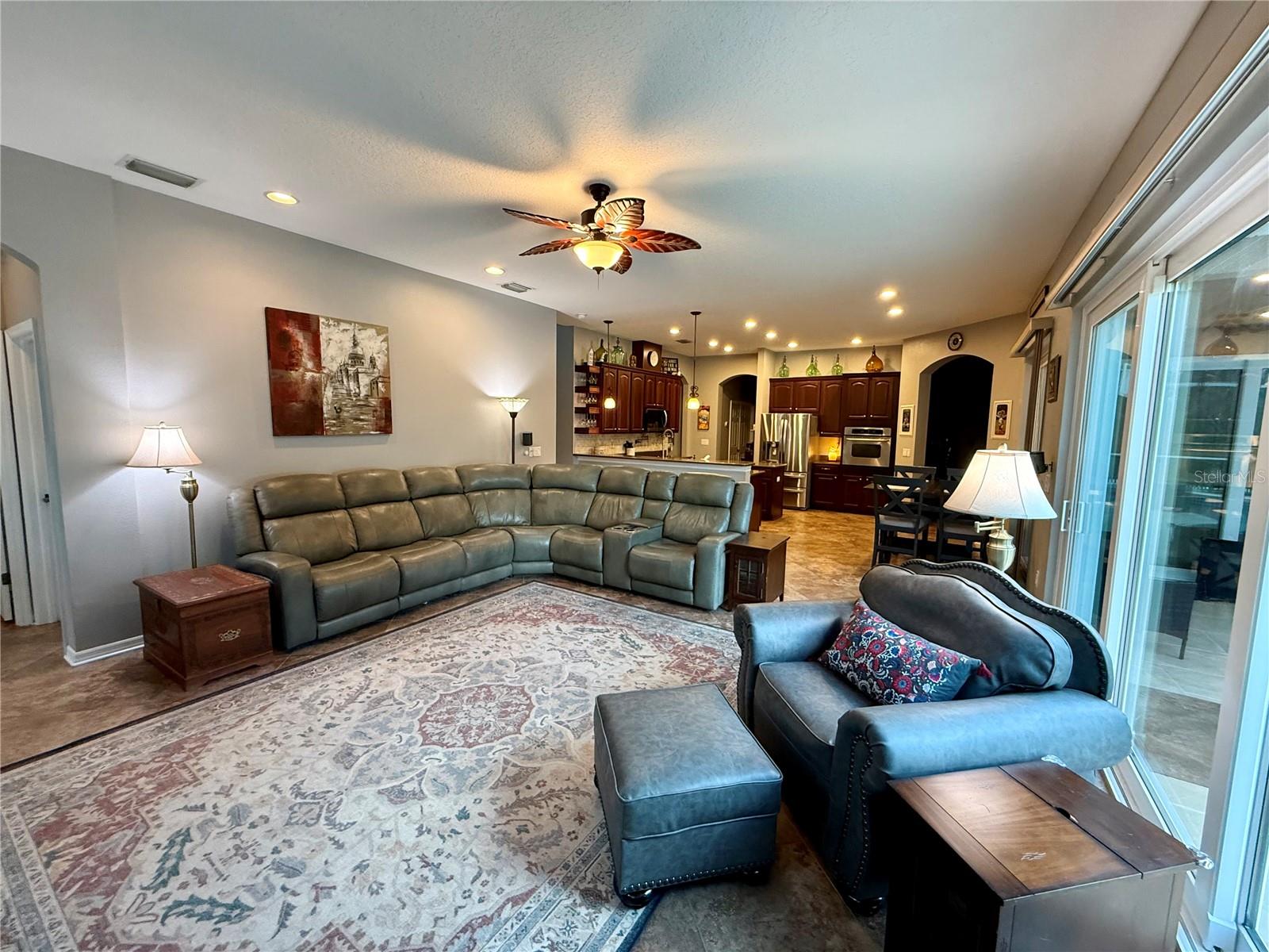 Large family room
