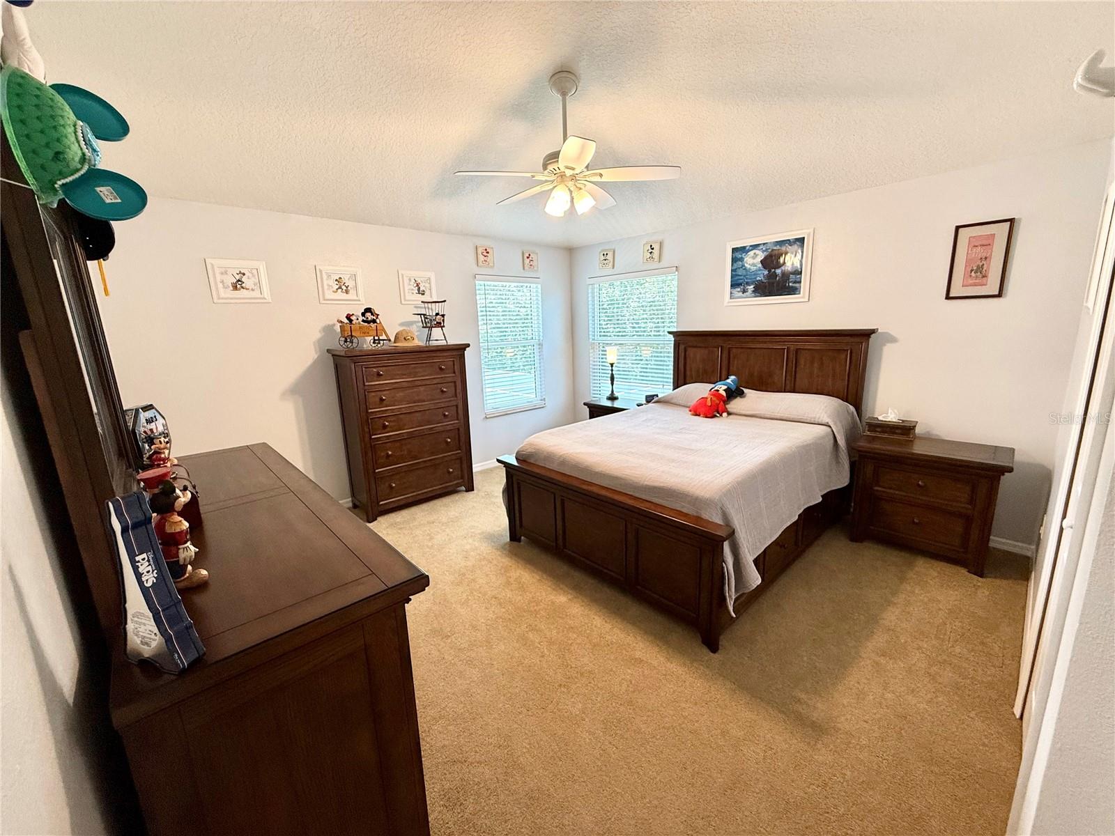 1 of 3 upstairs bedrooms