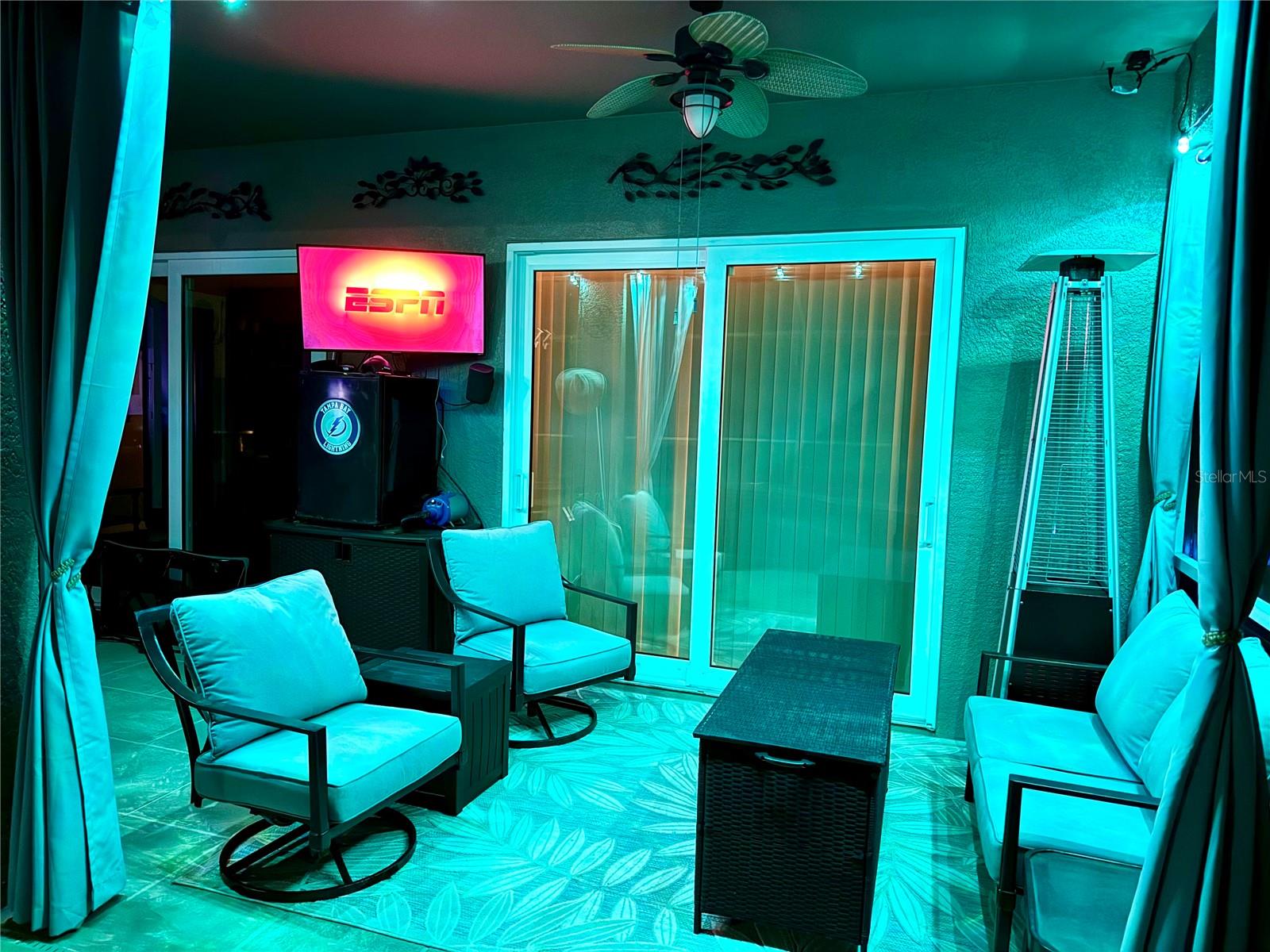 Outdoor sitting area