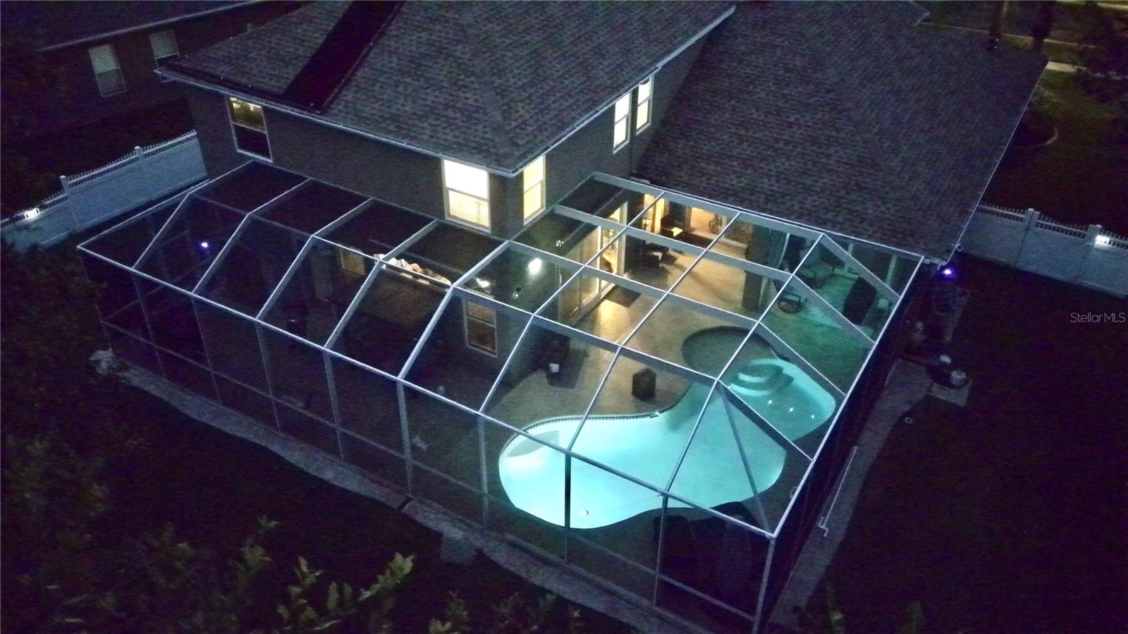 What a way to entertain at night