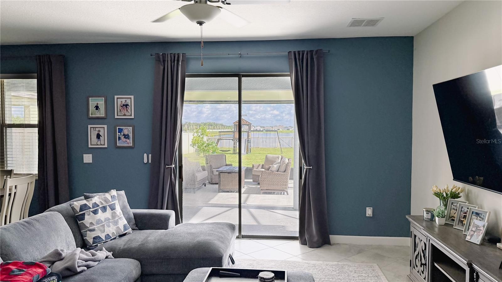 View of Back Area from Living room