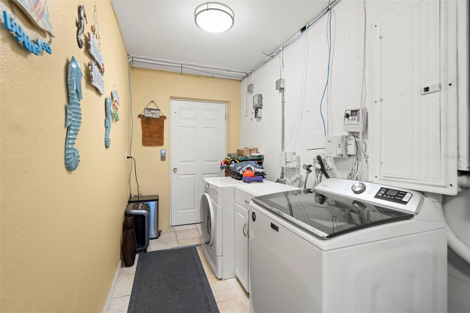 utility room lower level (elevator)