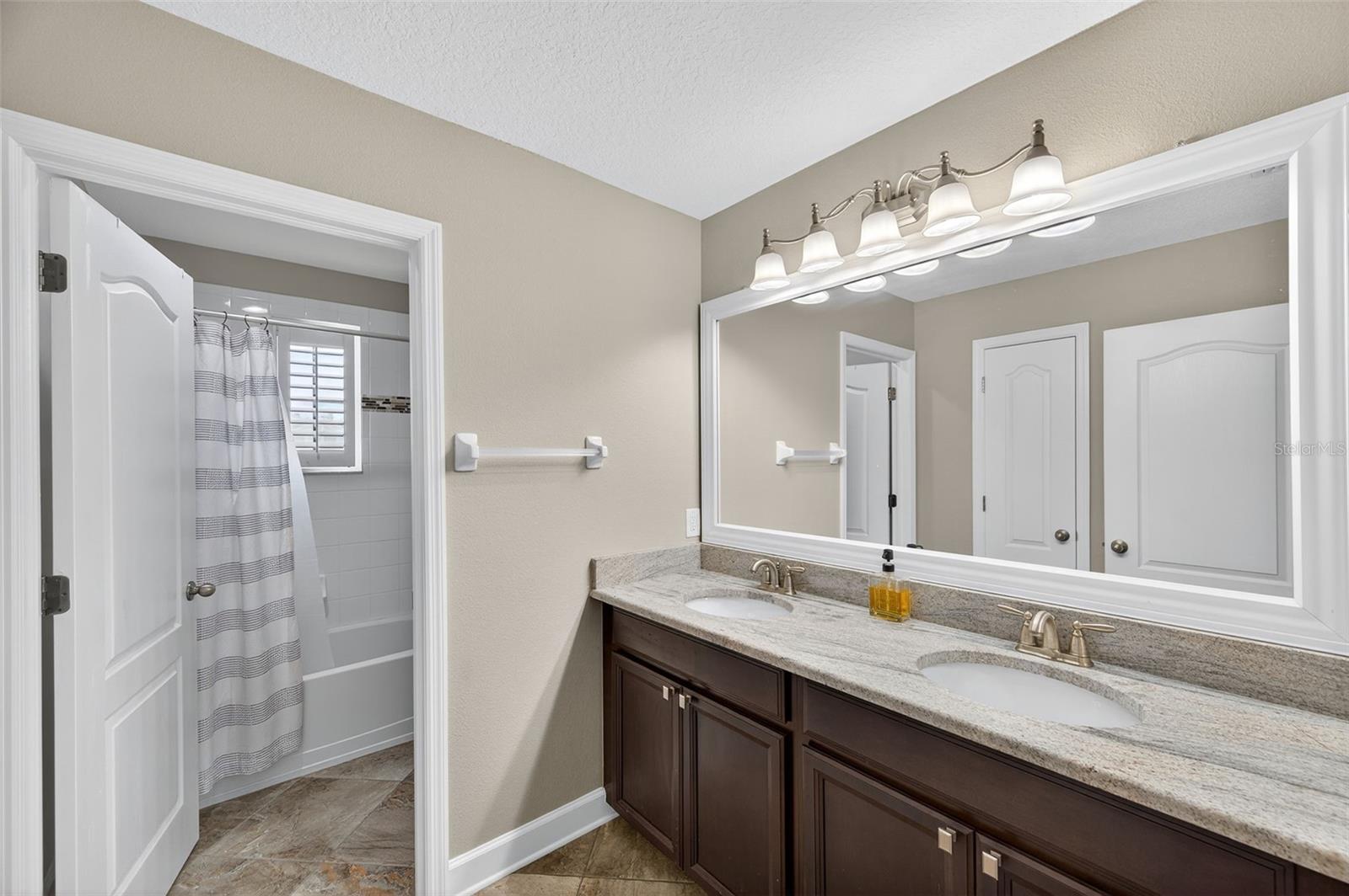Family Bath Double Sinks