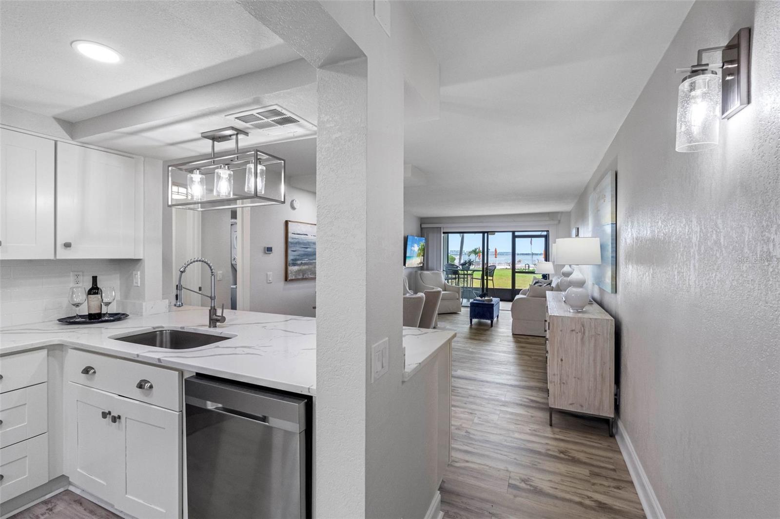 Chef-Inspired Kitchen with White Shaker Soft-Close Cabinetry