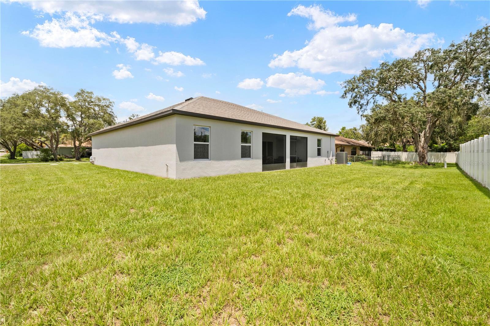Rear yard