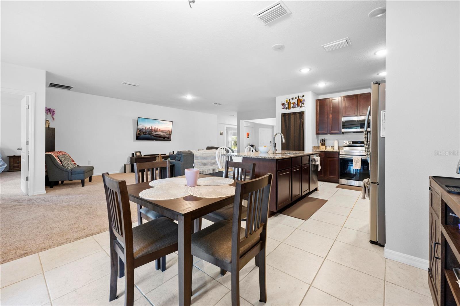 Breakfast nook/kitchen/great room