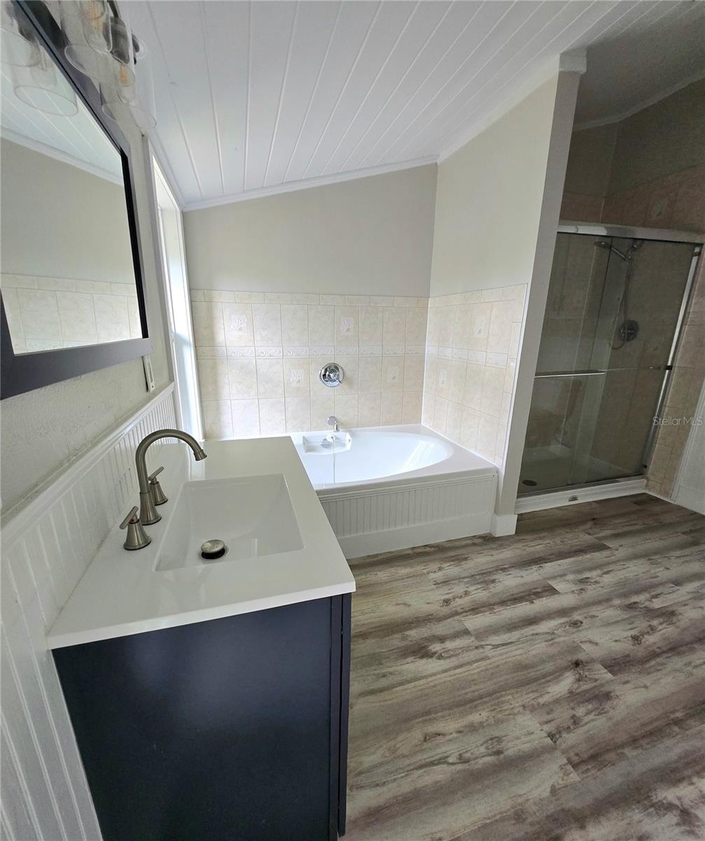 Large master bath