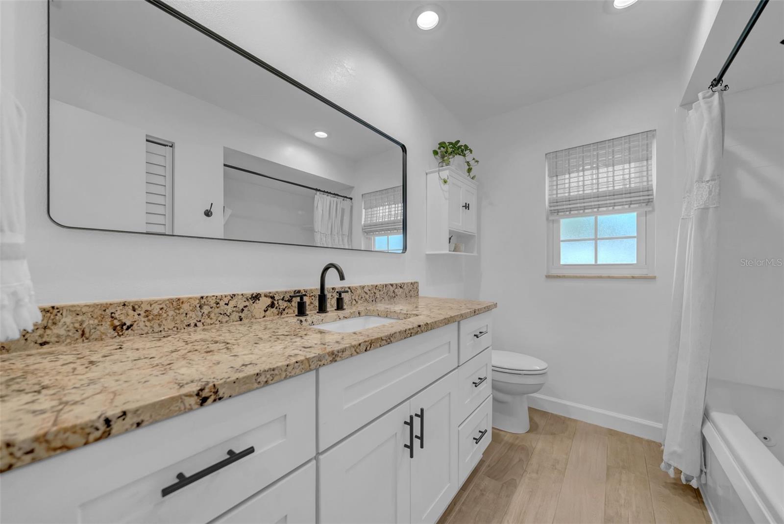 Guest Bathroom shared between the 2nd and 3rd bedrooms