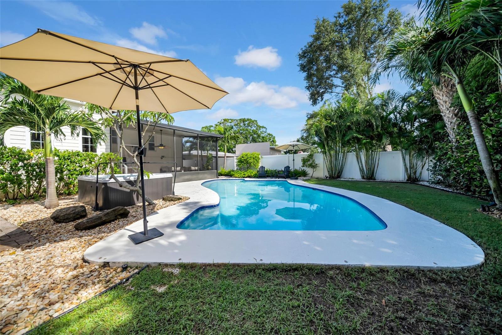 Private Backyard Oasis