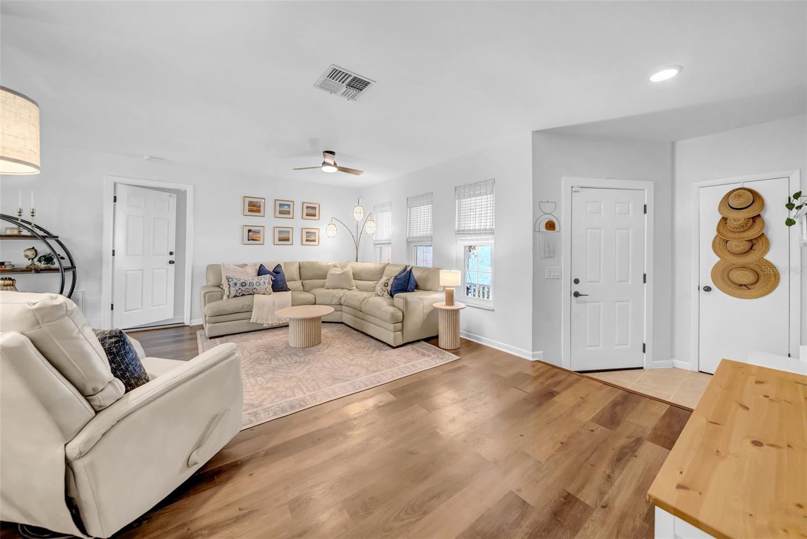 Hurricane-Rated Windows/LPV Floors through-out