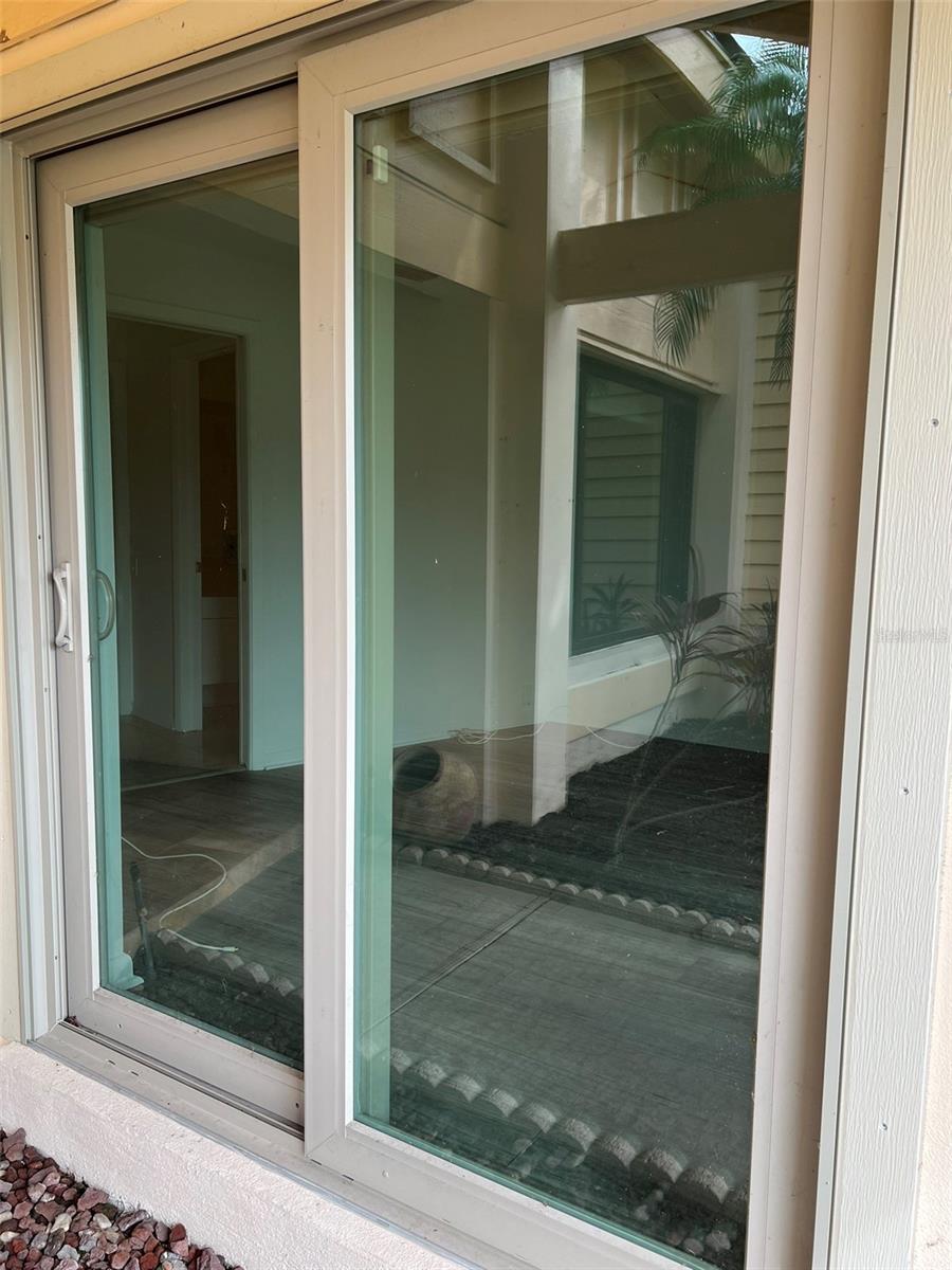 Den/office sliding doors
