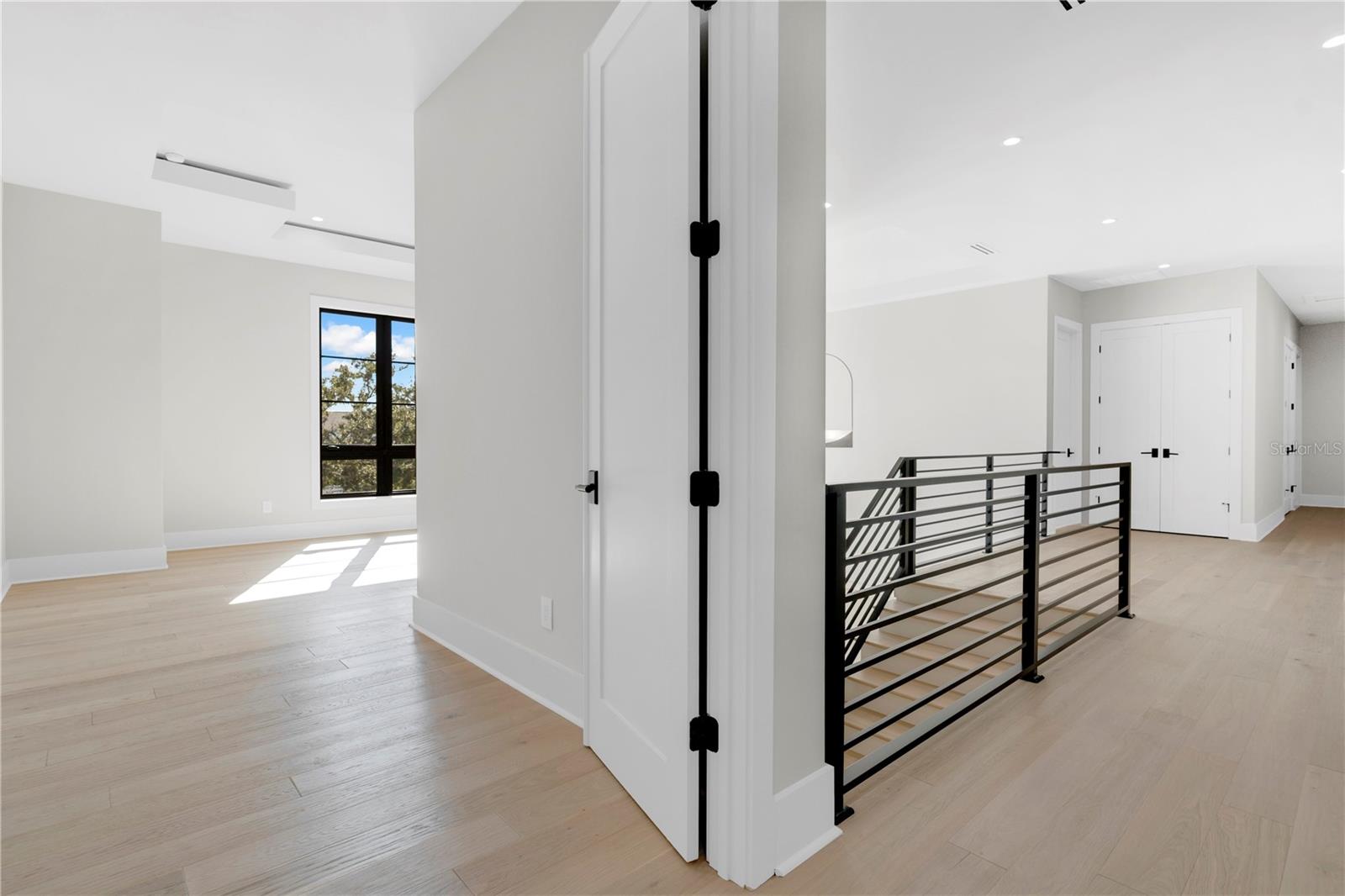 Library and Walk Way