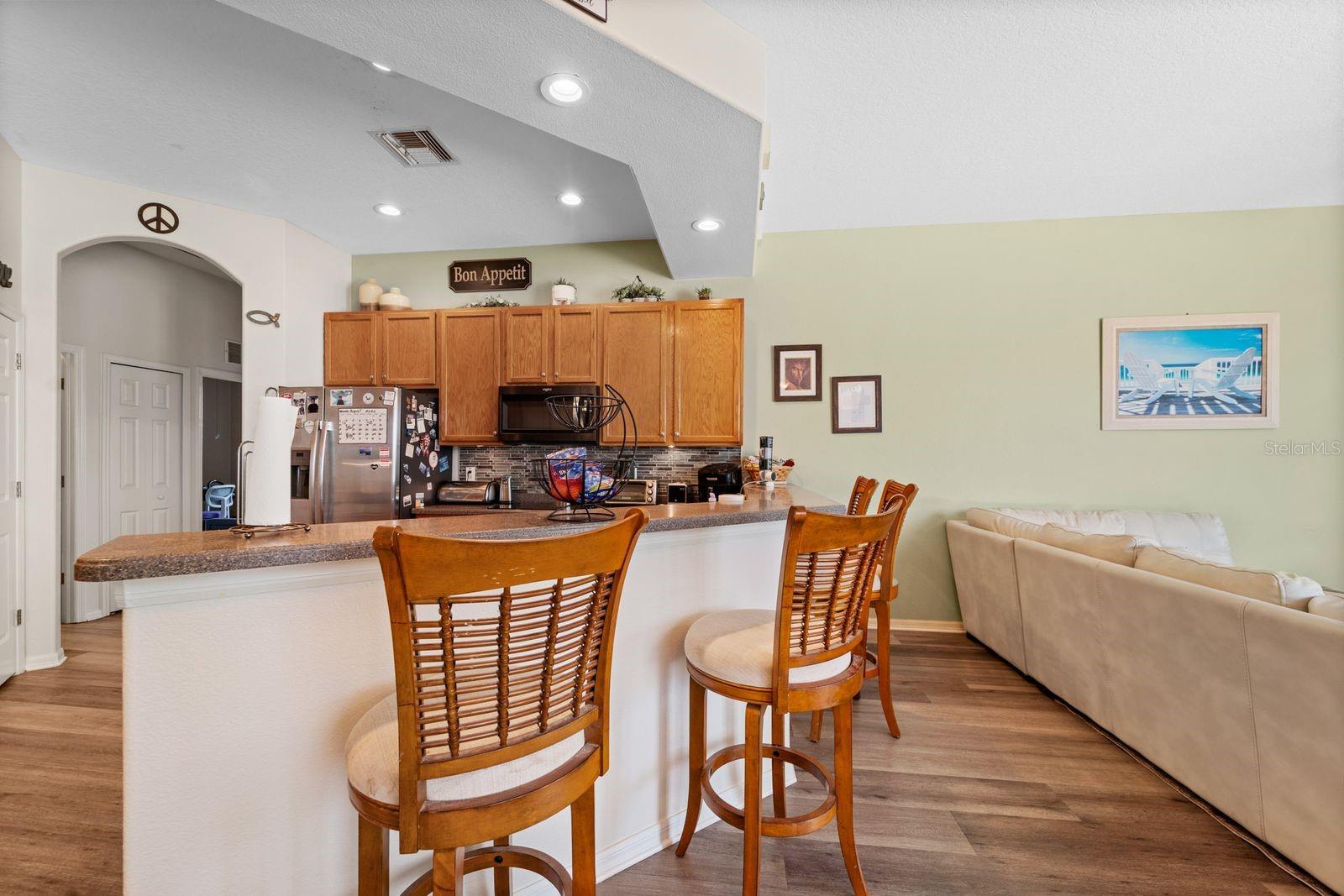 breakfast bar