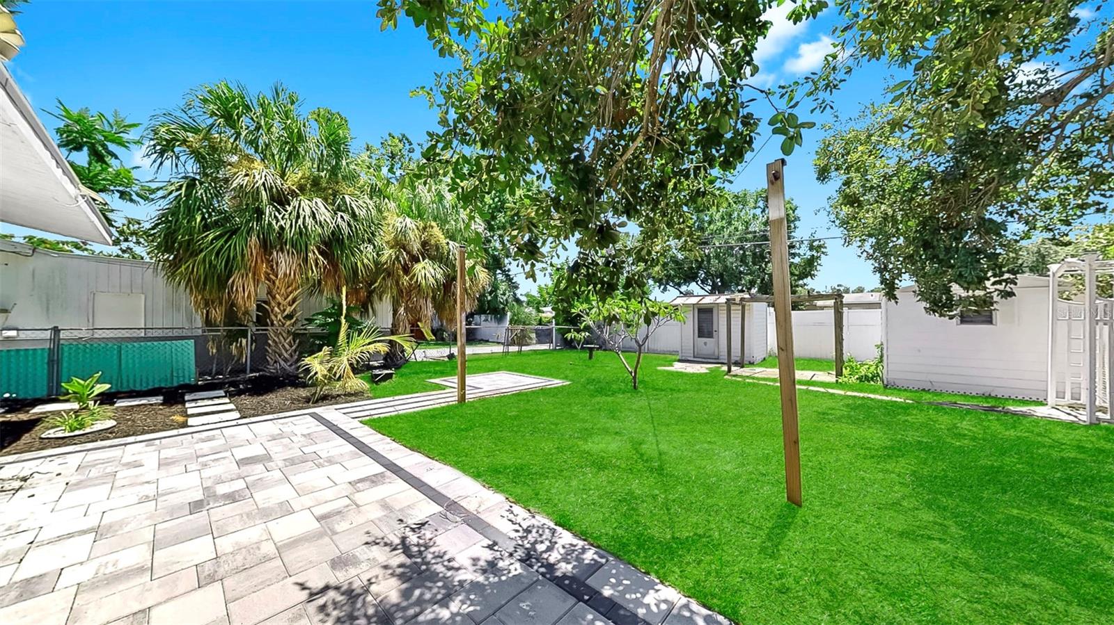 back yard