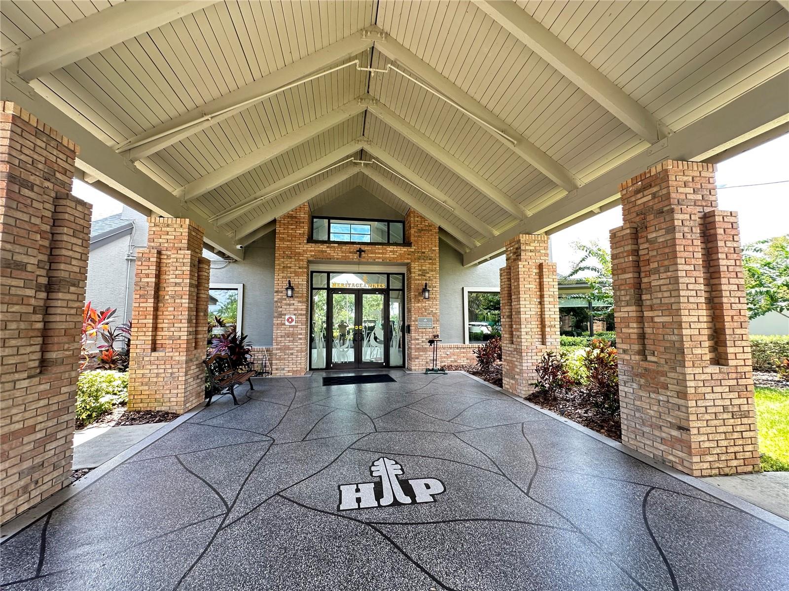 Club House Entrance