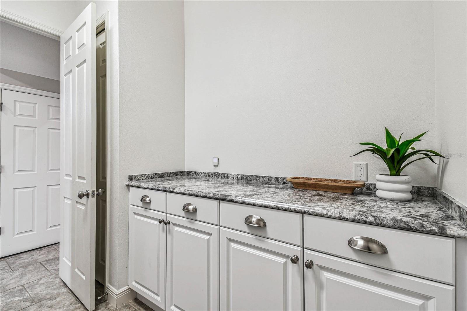 Extra storage in Laundry Room