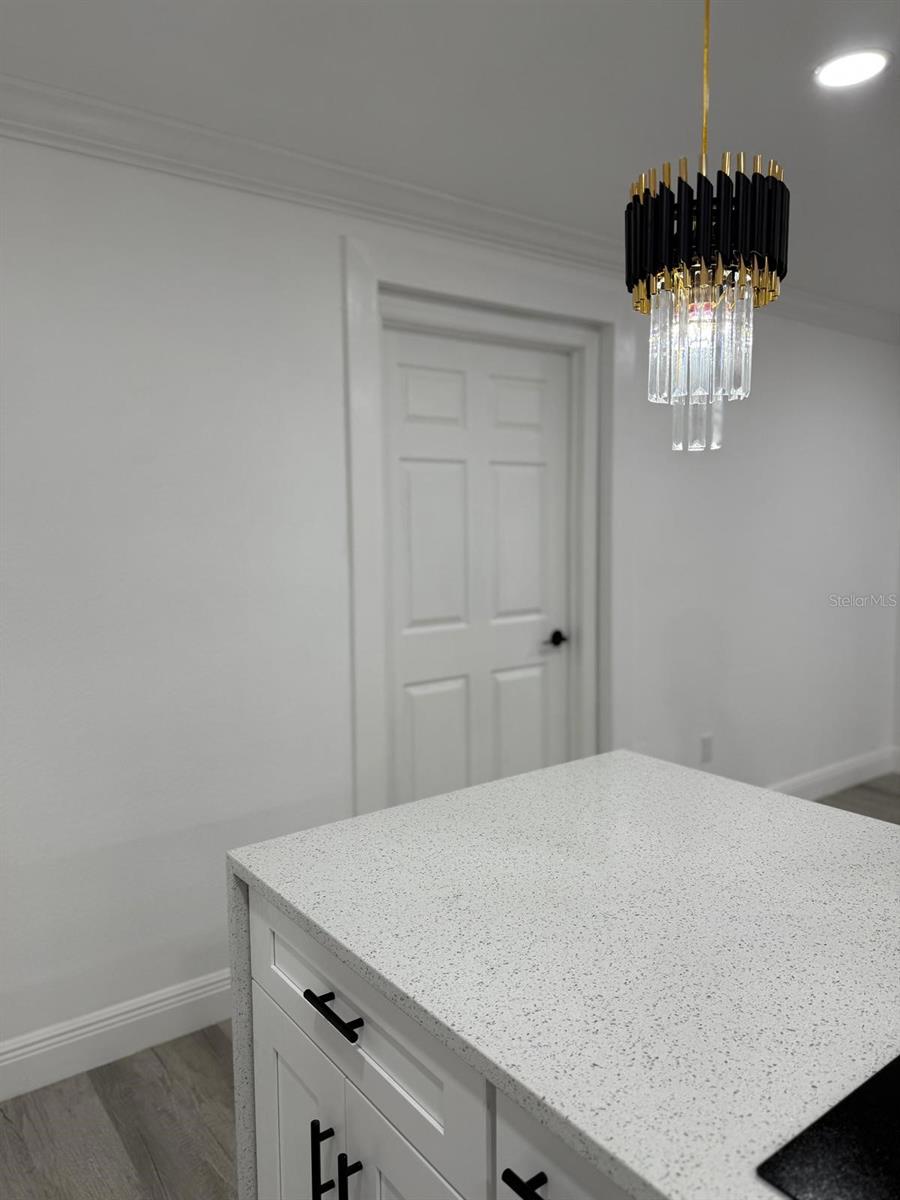Kitchen with view to bedroom 4