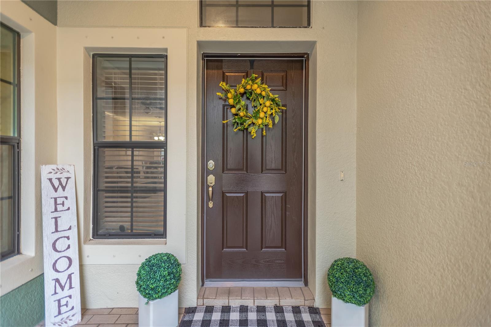 Covered front porch