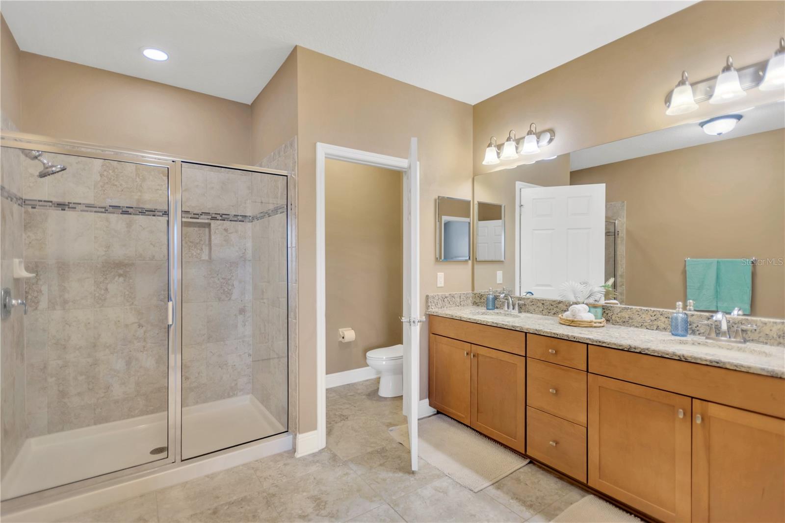 Primary Bath with oversized shower!