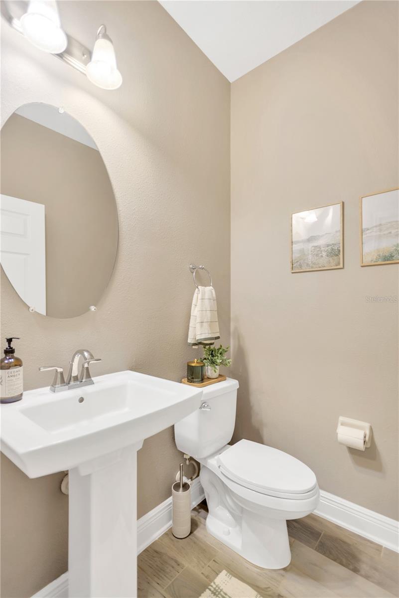 Half Bath, First Floor