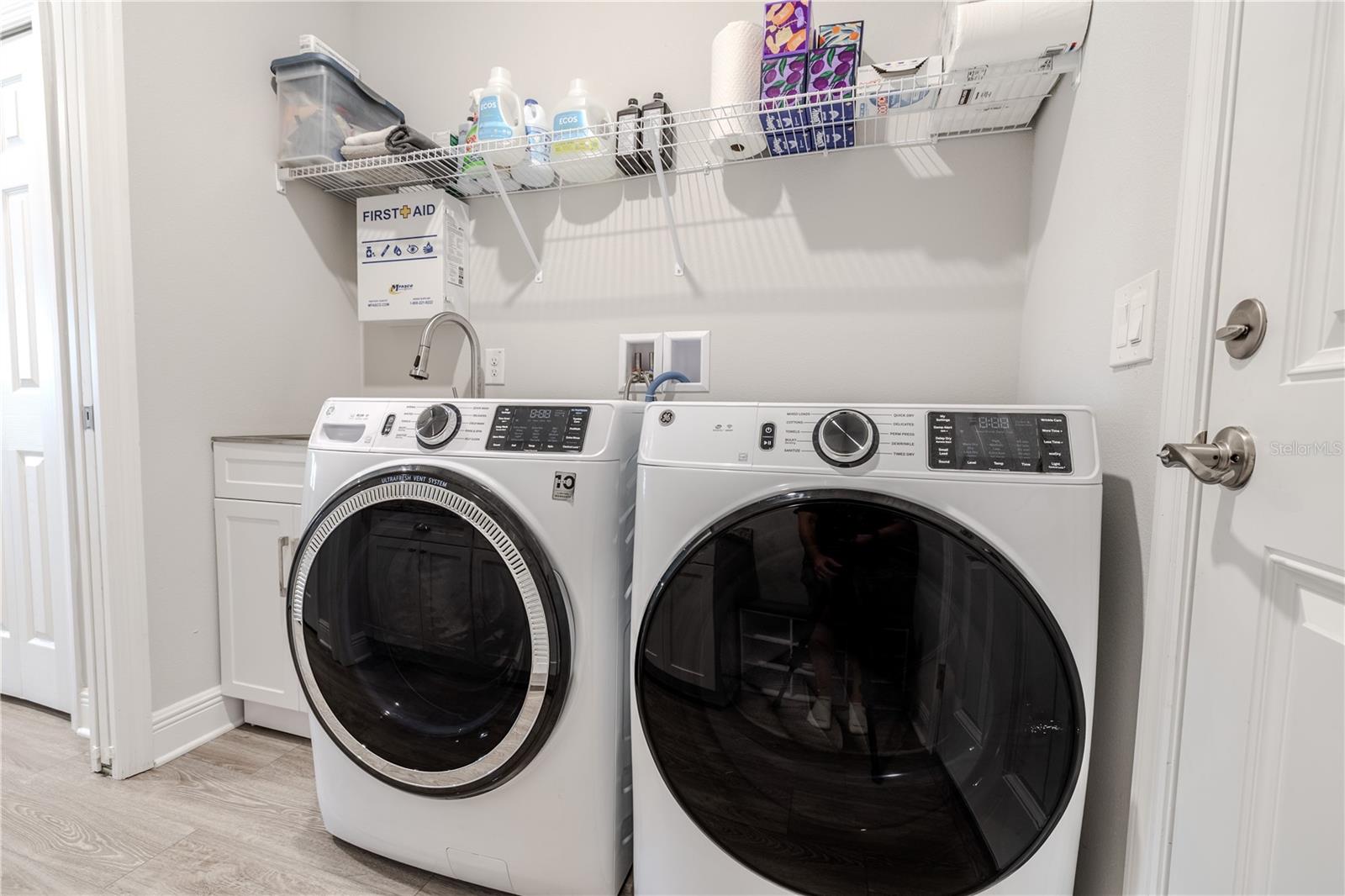 The laundry room