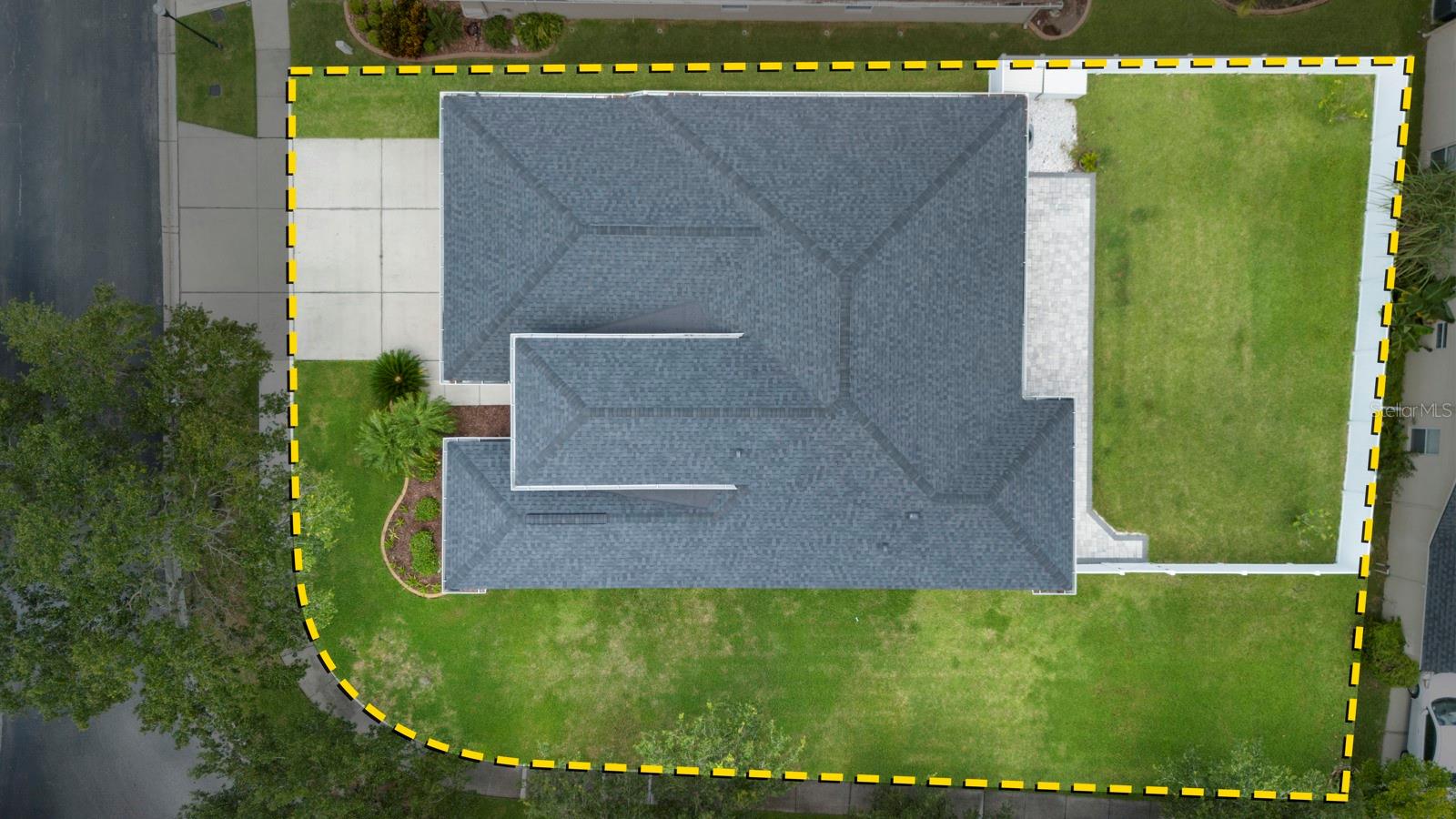 Aerial/New roof