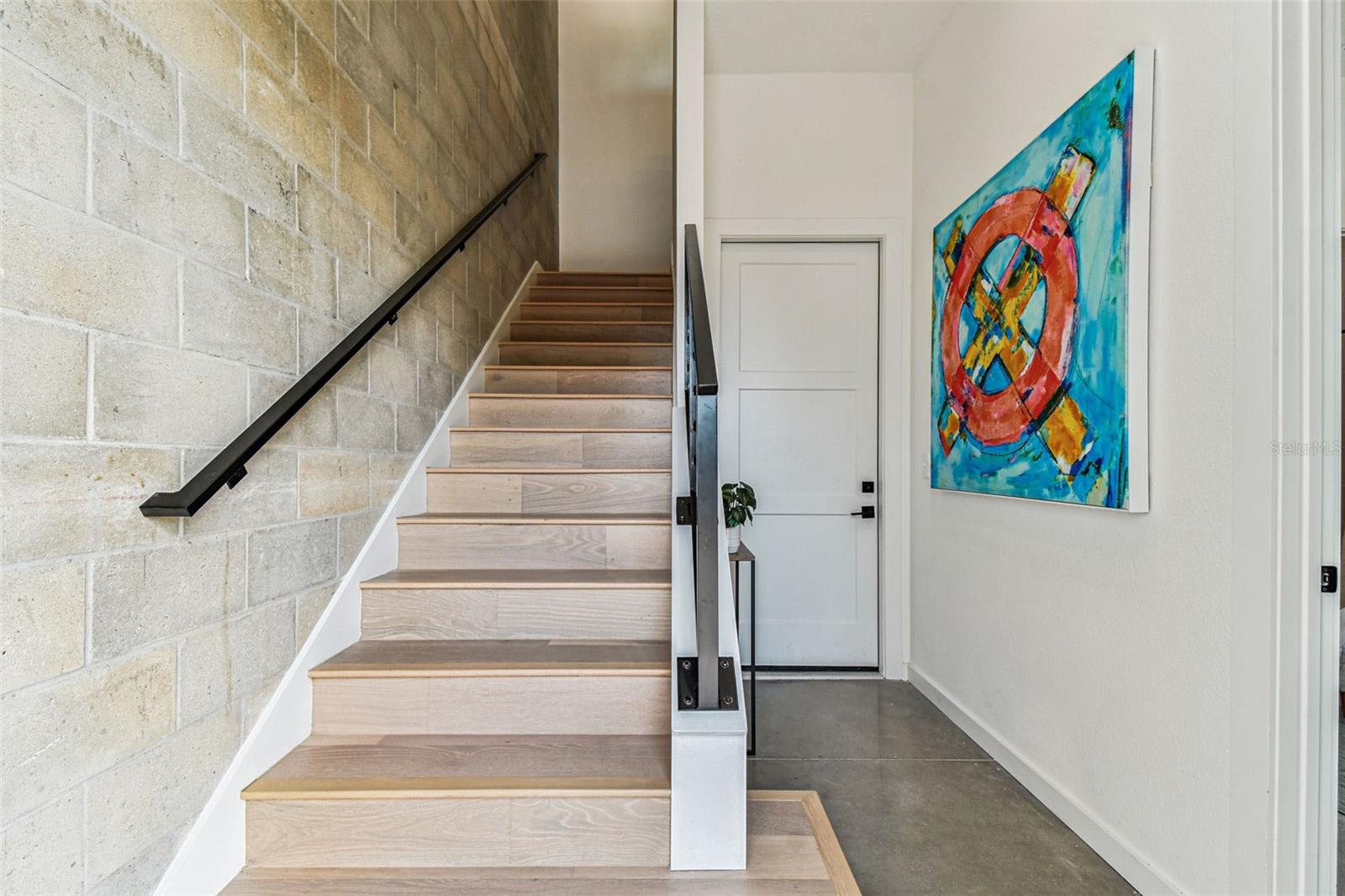 Stairs to Level 2