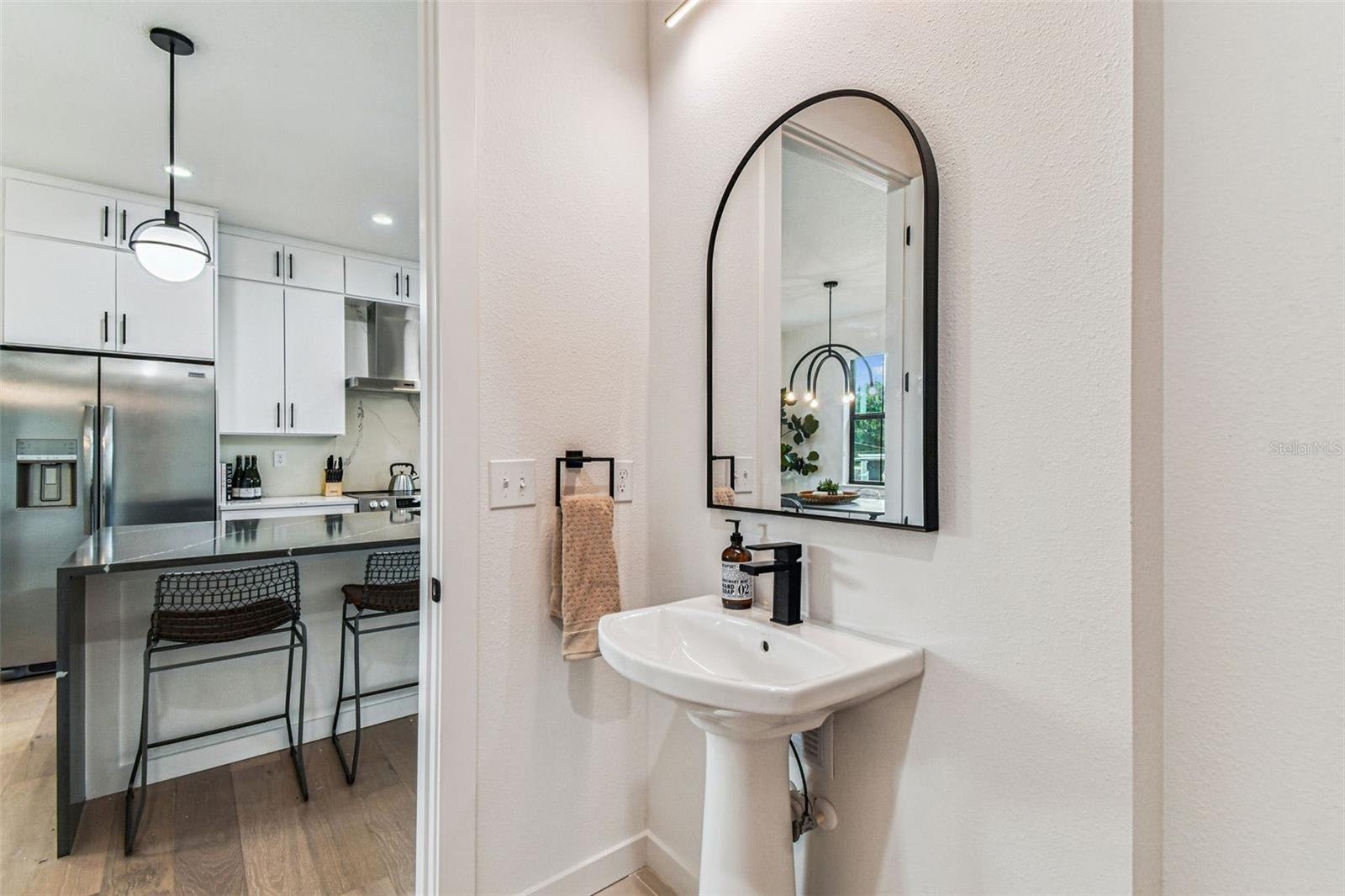 Powder Half Bath