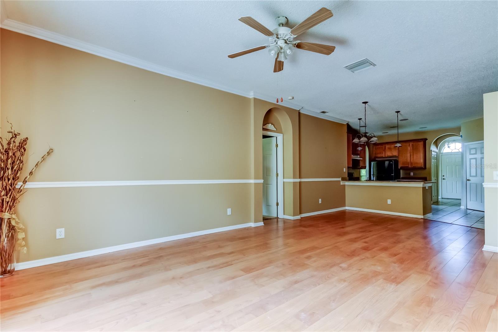 great room from back slider