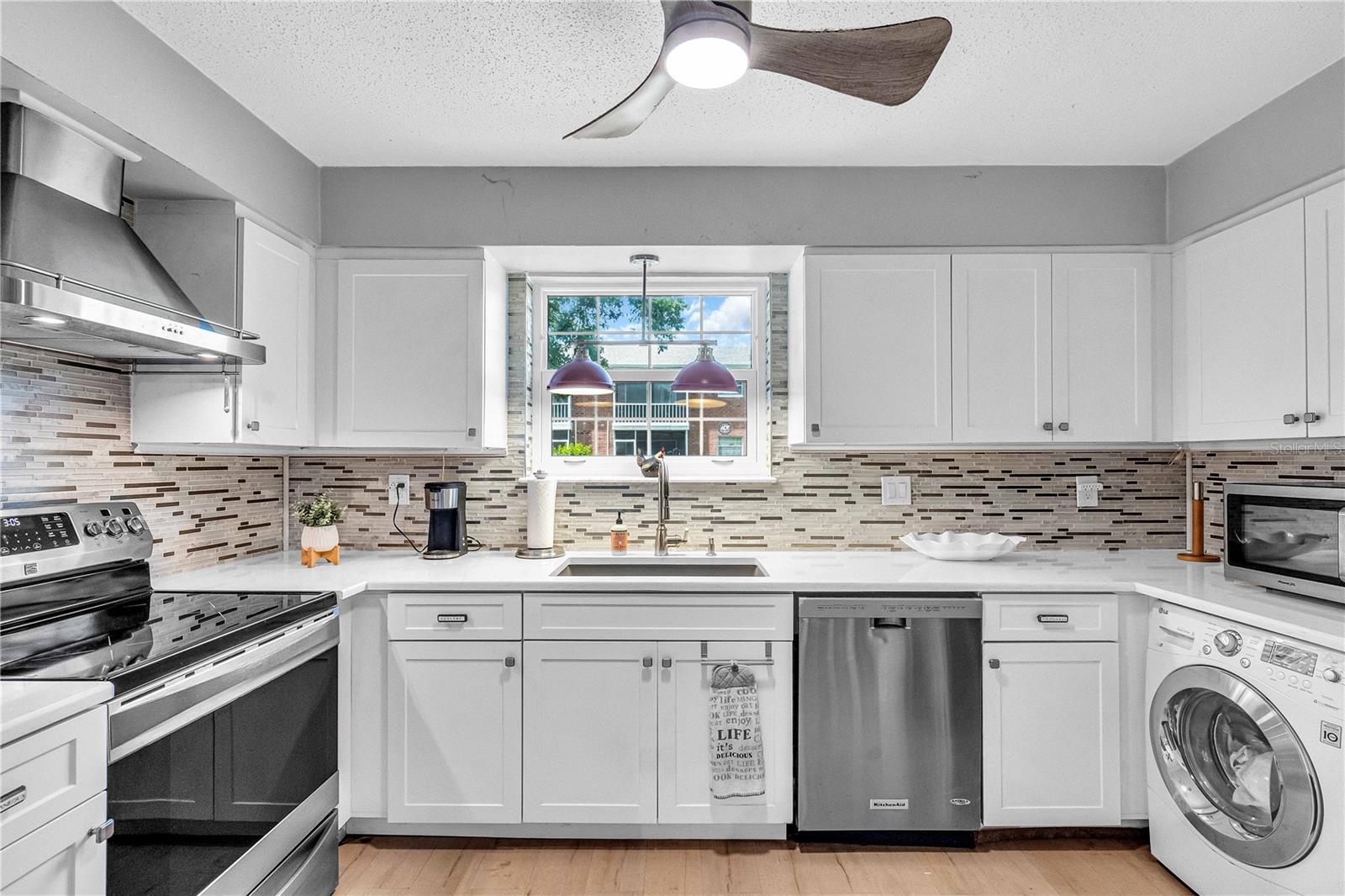 renovated kitchen
