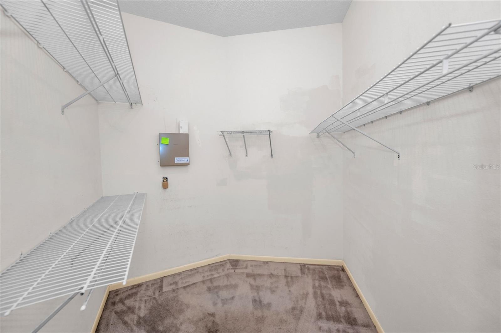 Primary walk-in closet