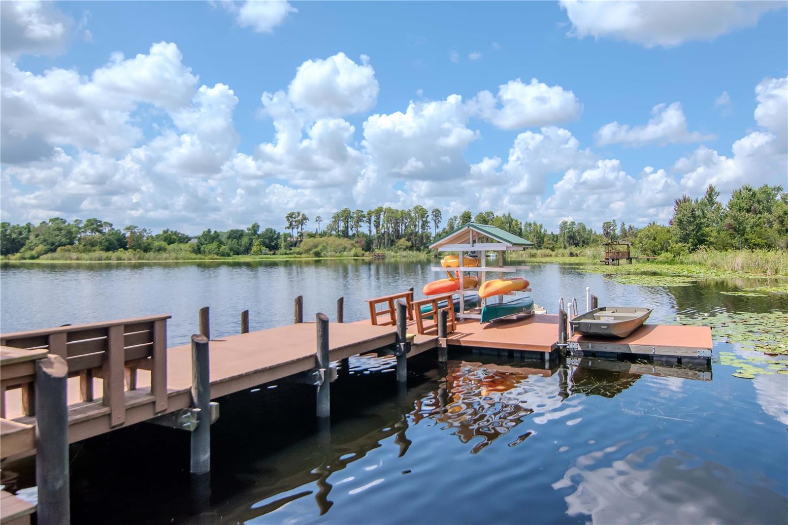 WLP Dock & Kayak Waterfront Area