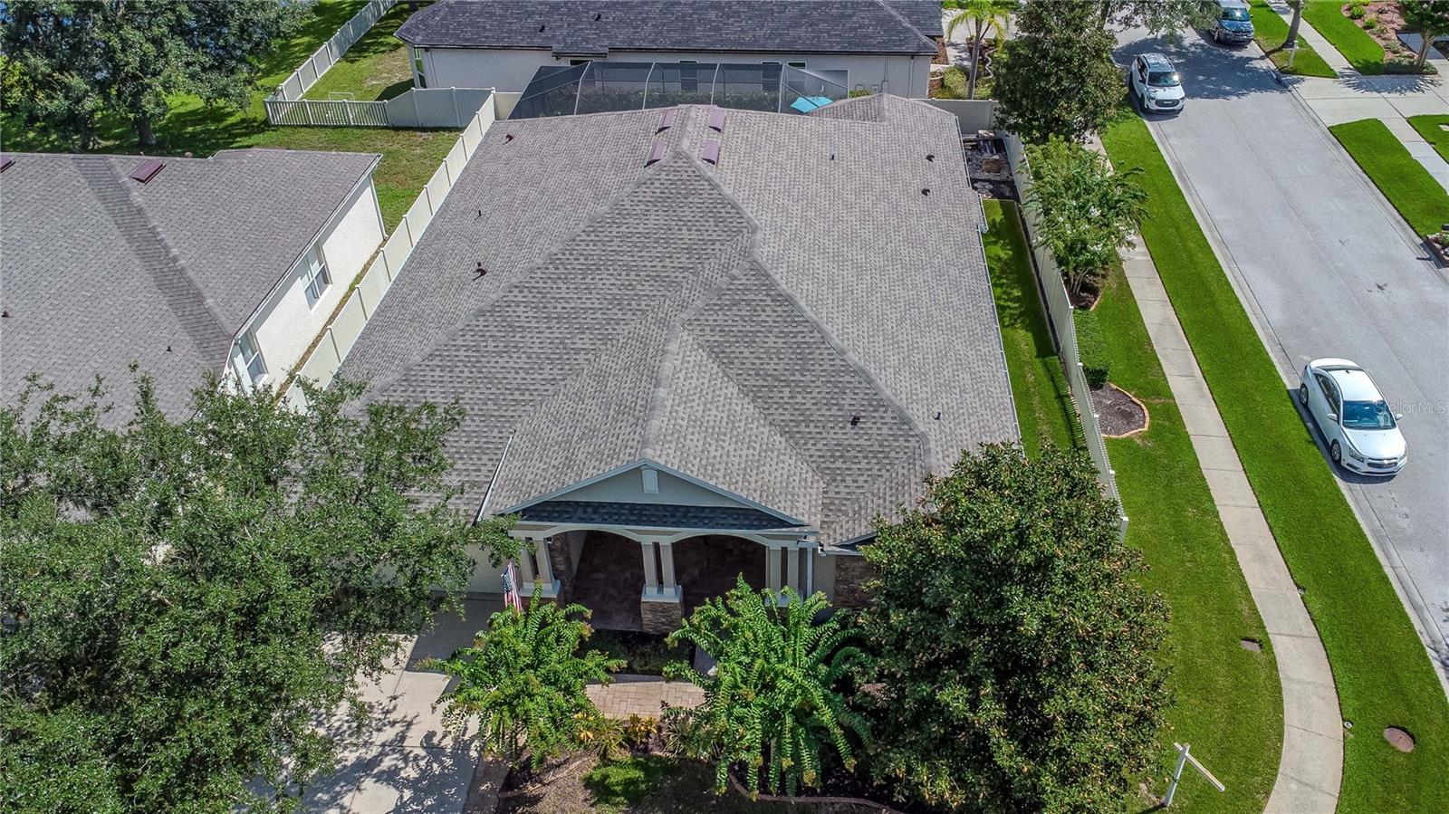 Aerial View of Home