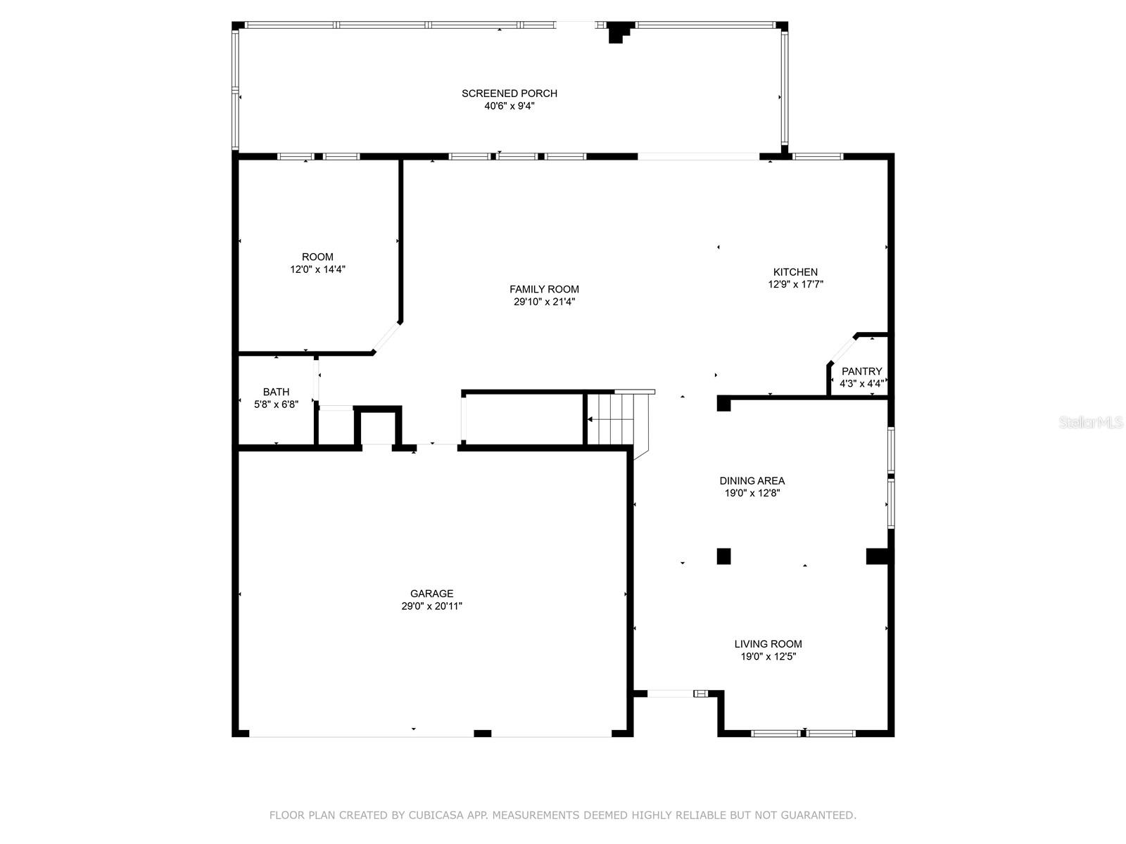 First floor plan