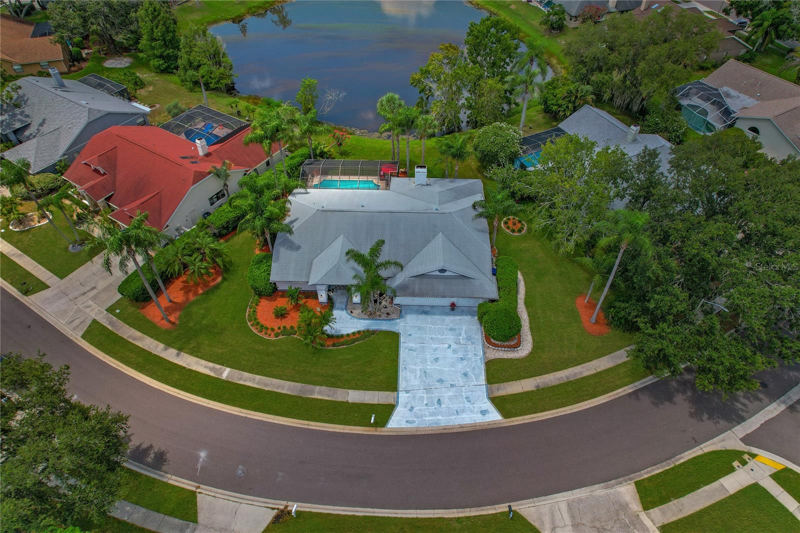 UNBELIEVABLE SETTING FOR THIS HOME! WHAT AN AMAZING LOT!
