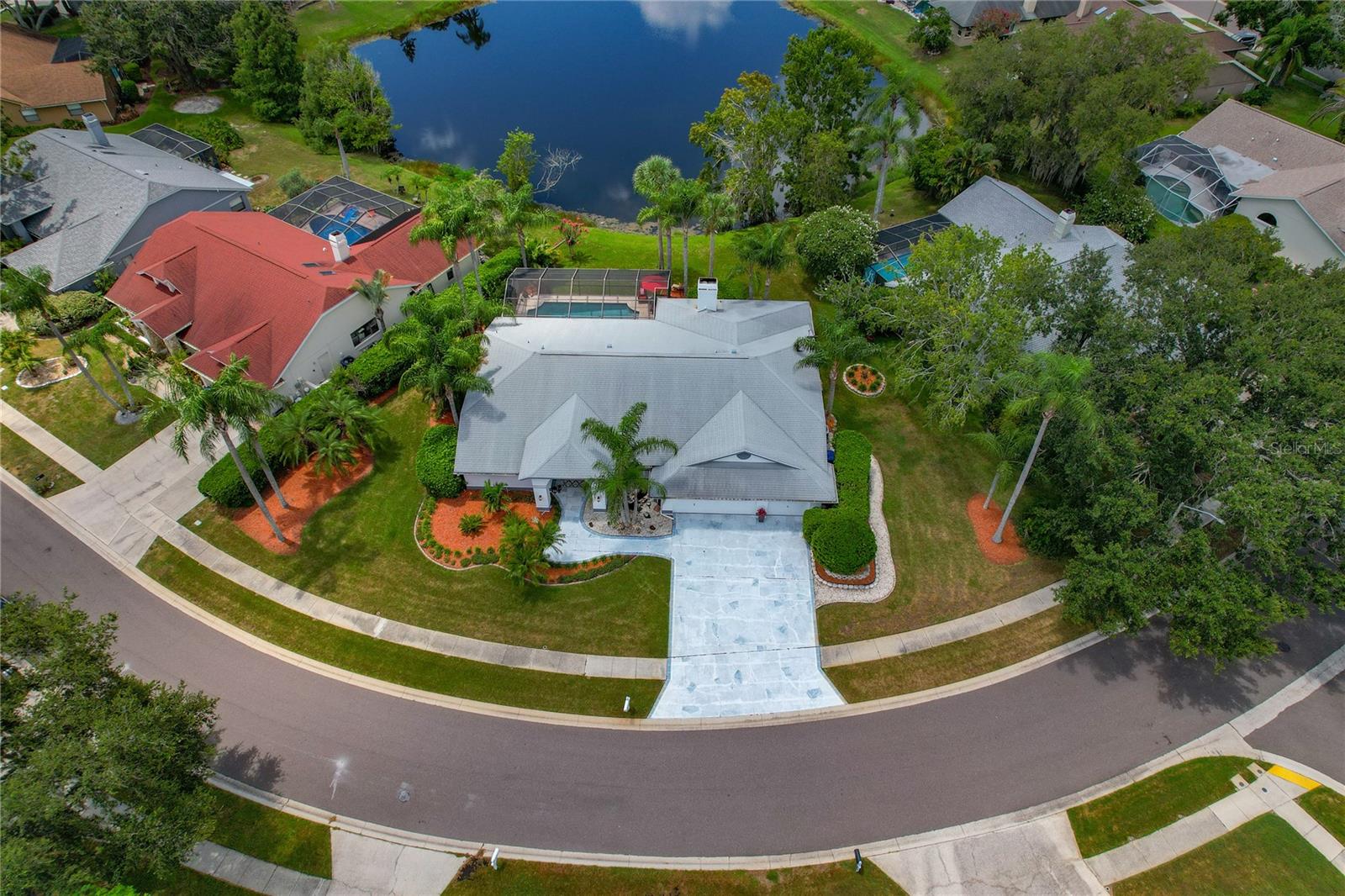 THE BEST POSITIONED HOME ON THIS POND!
