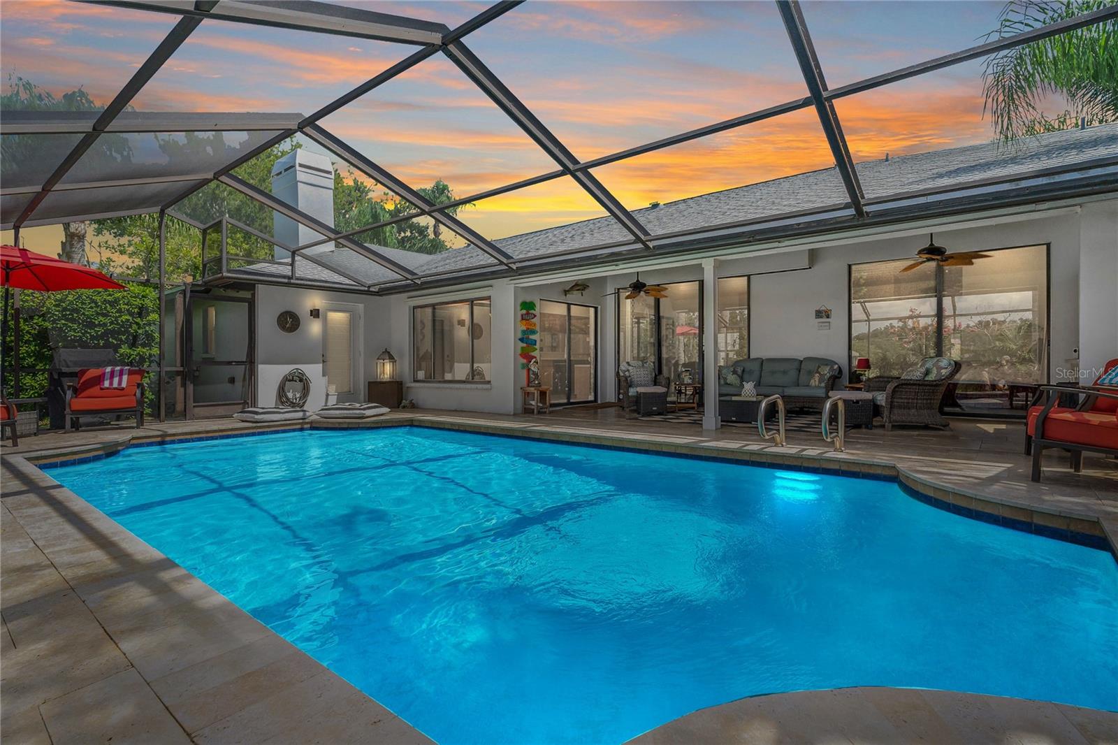 NOW UNWIND IN THE REFRESHING POOL!!