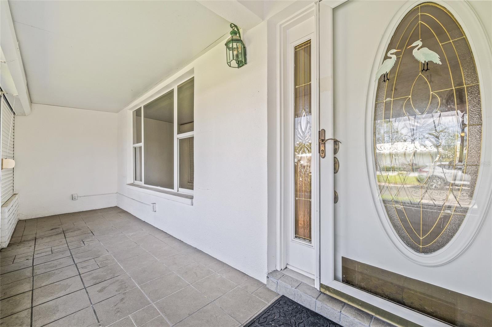 Wider front door for added accessibility.