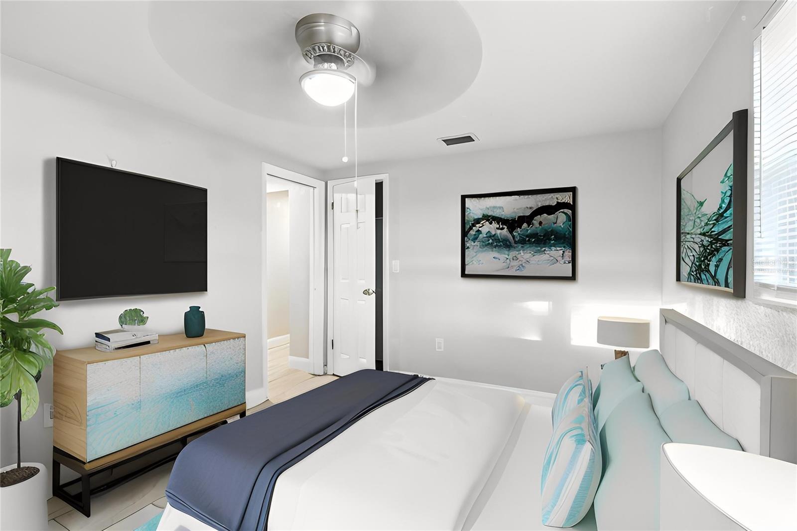 Guest Room 2 Virtually staged