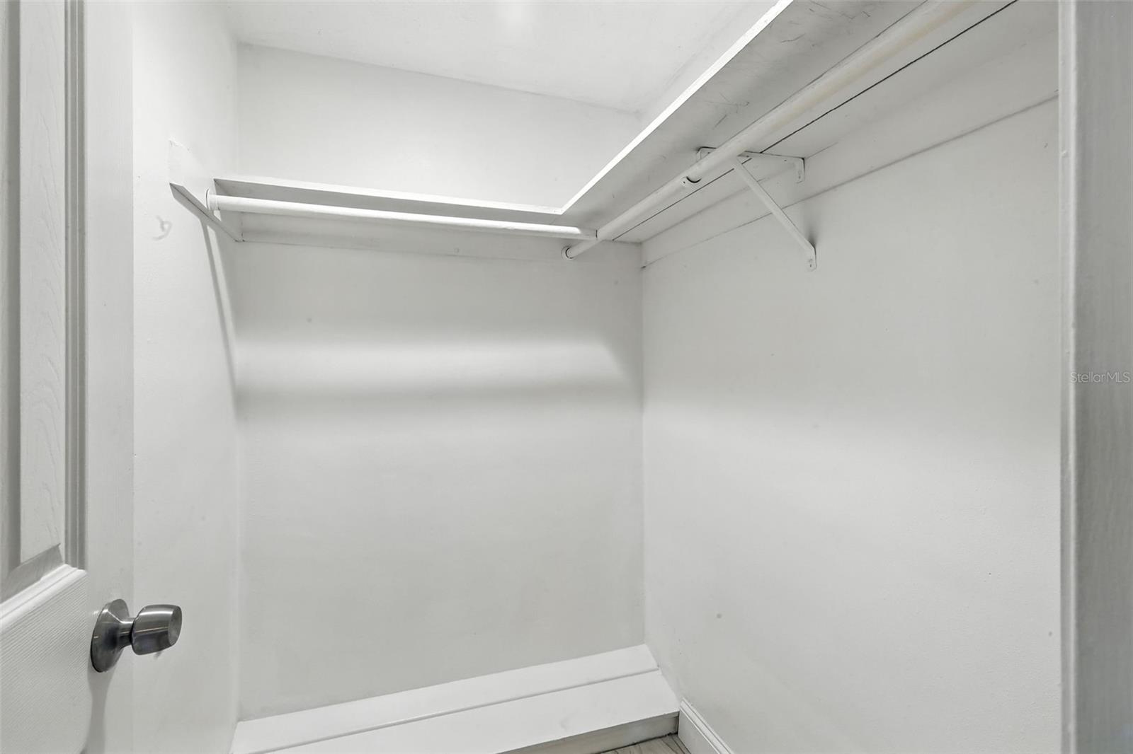 Primary suite Walk in Closet