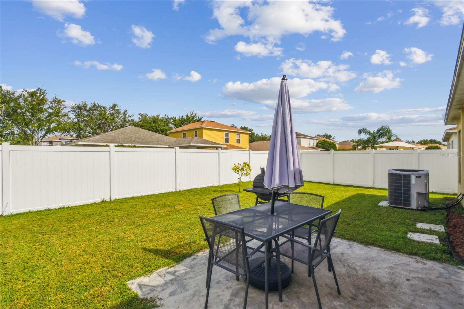 Fully Fenced Backyard