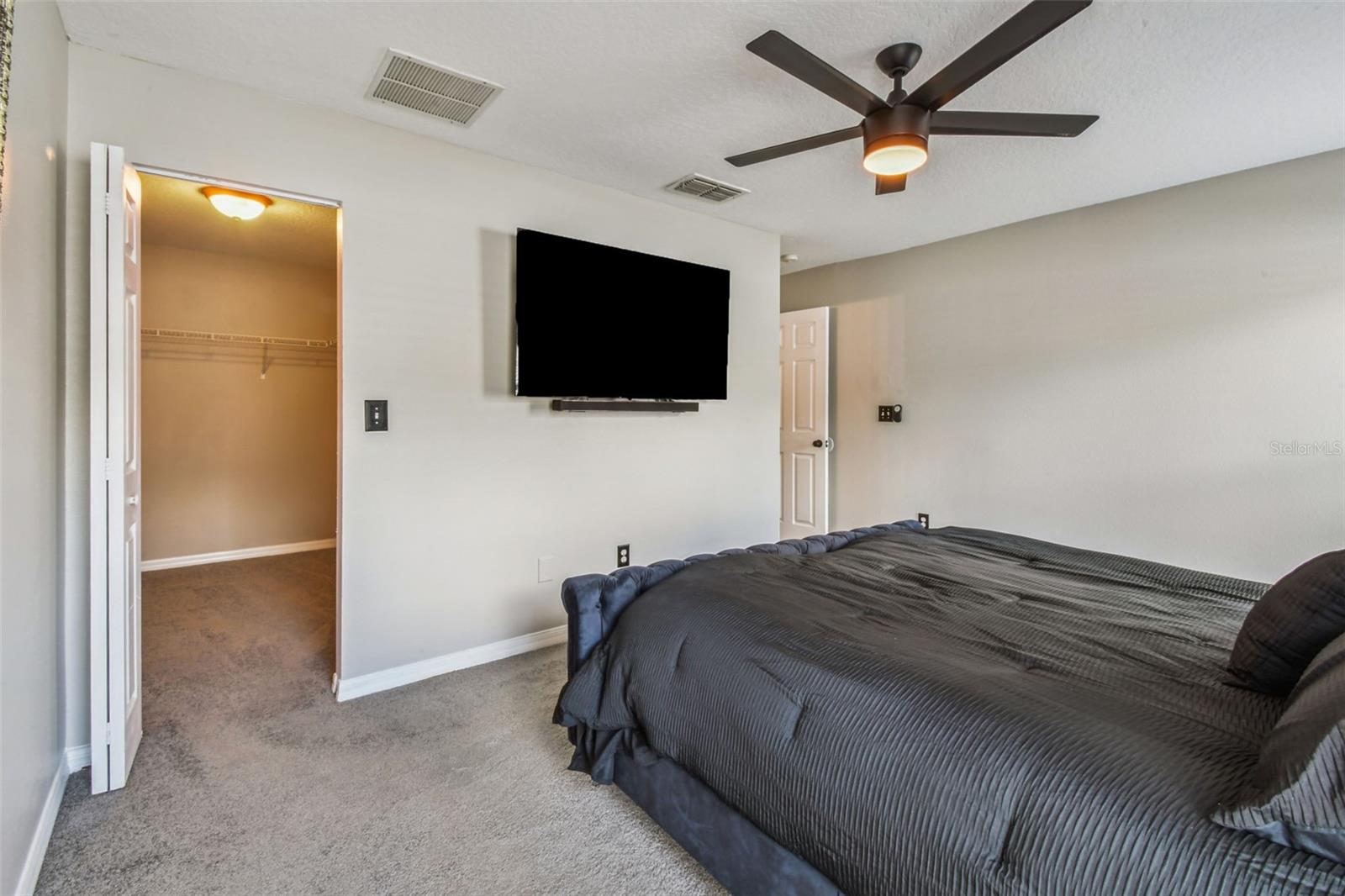 Primary Bedroom with Walk-in Closet