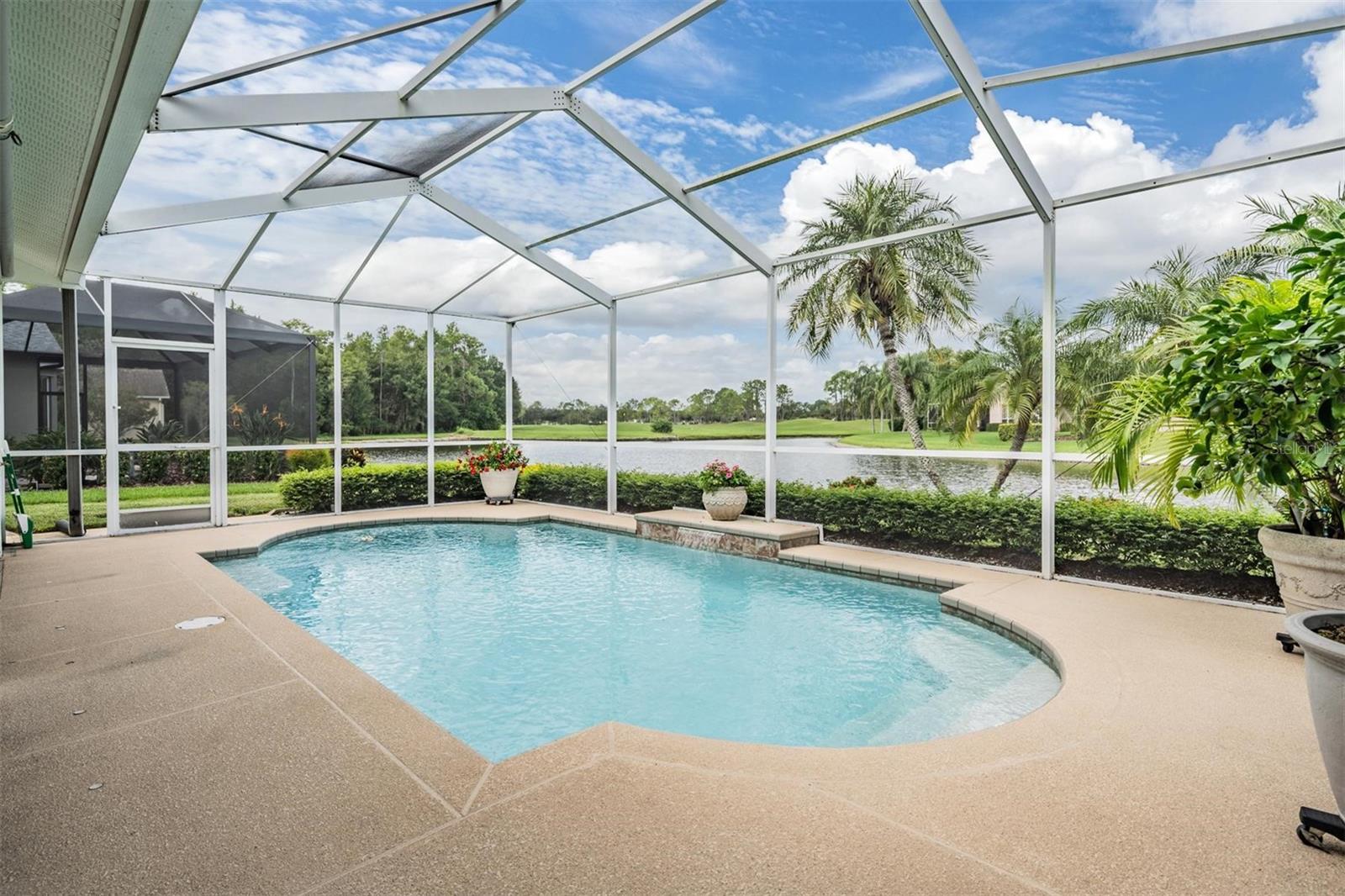 Oversized covered lanai
