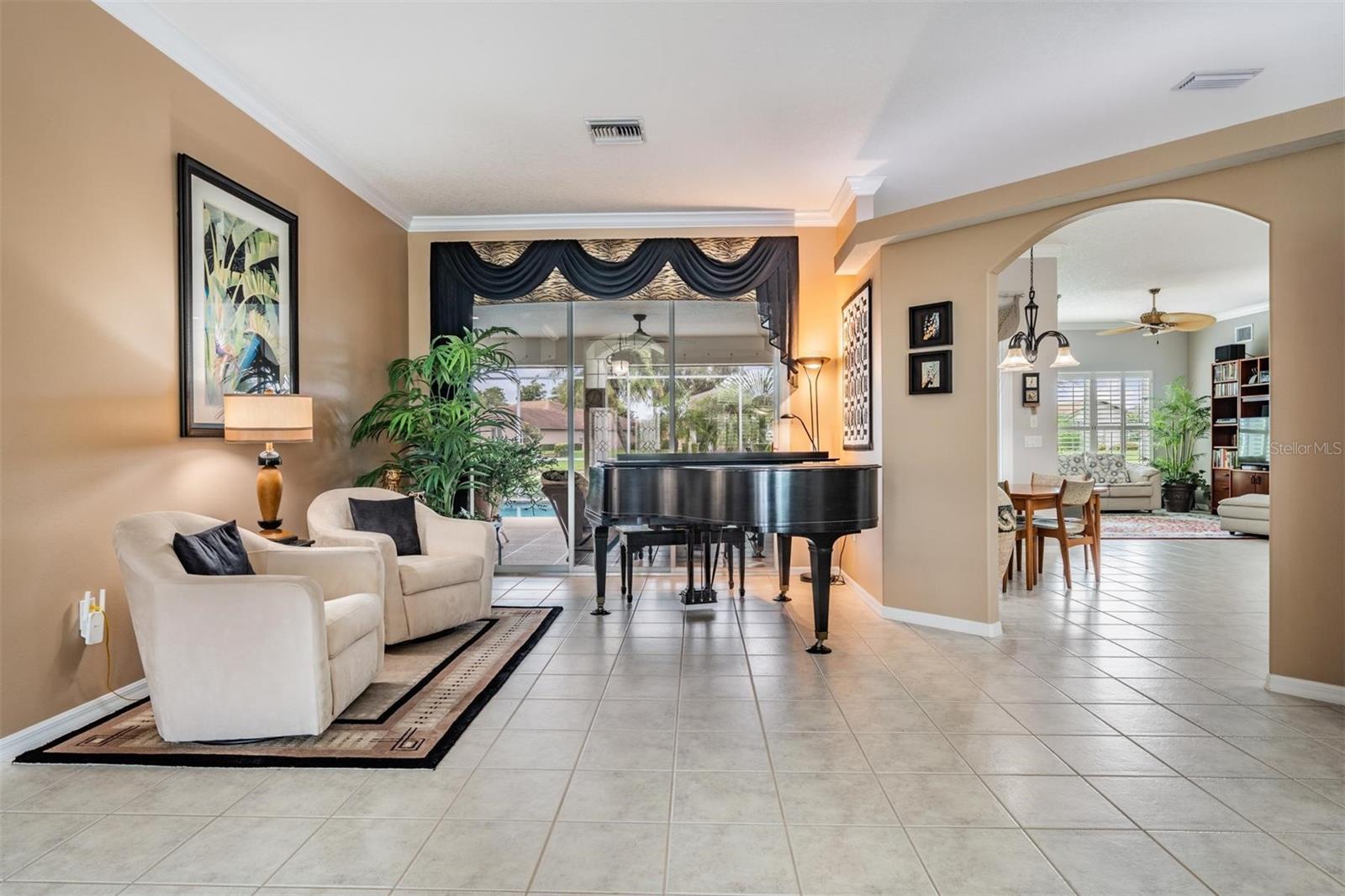 Thoughtful floorplan with separate living spaces to make your own