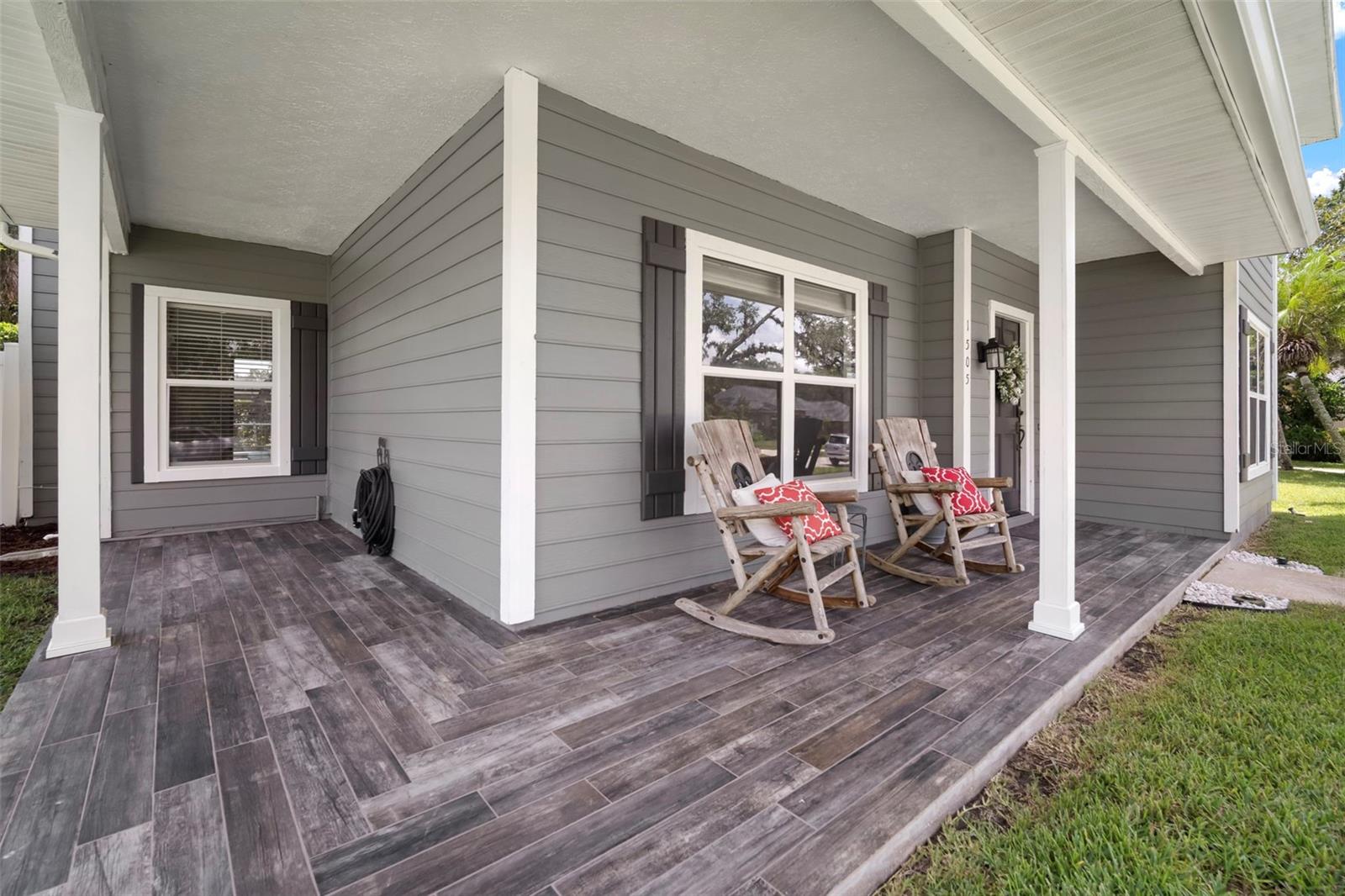 Tile flooring
