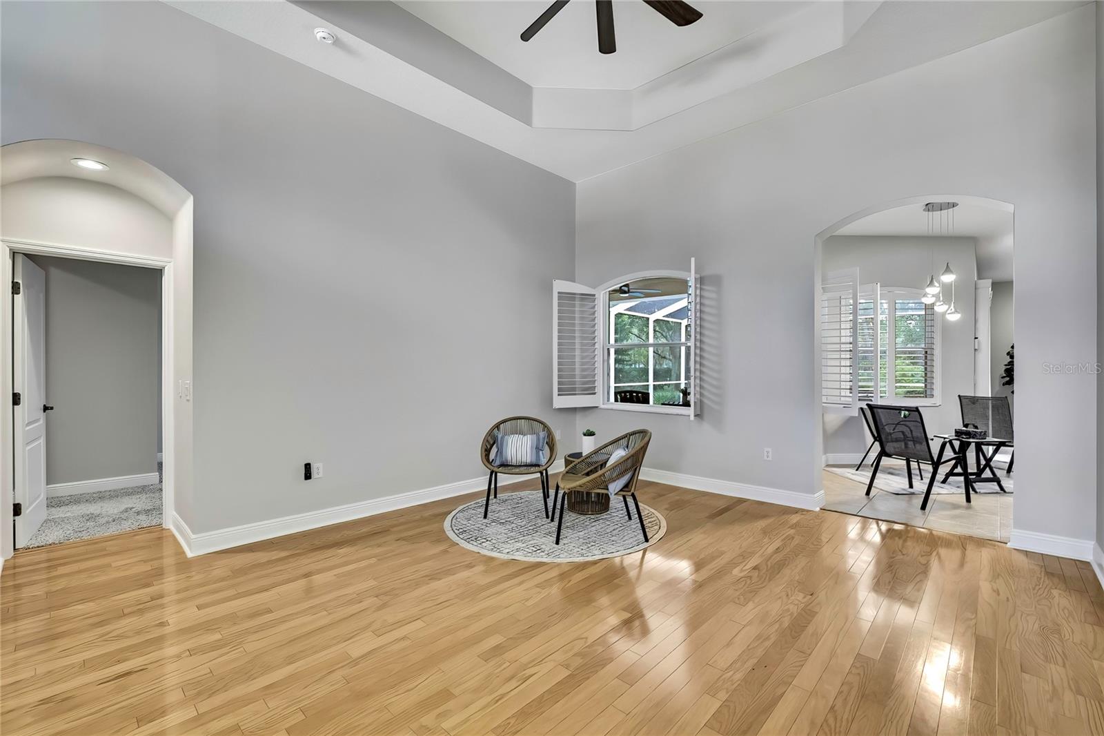 Tray ceiling