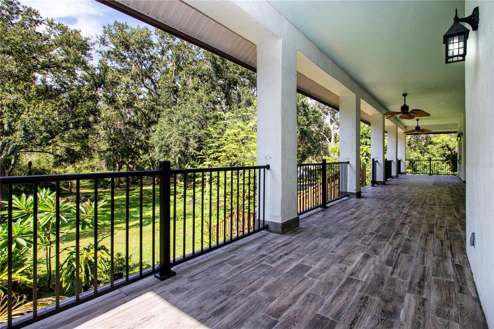 VIEW OF THE BALCONY