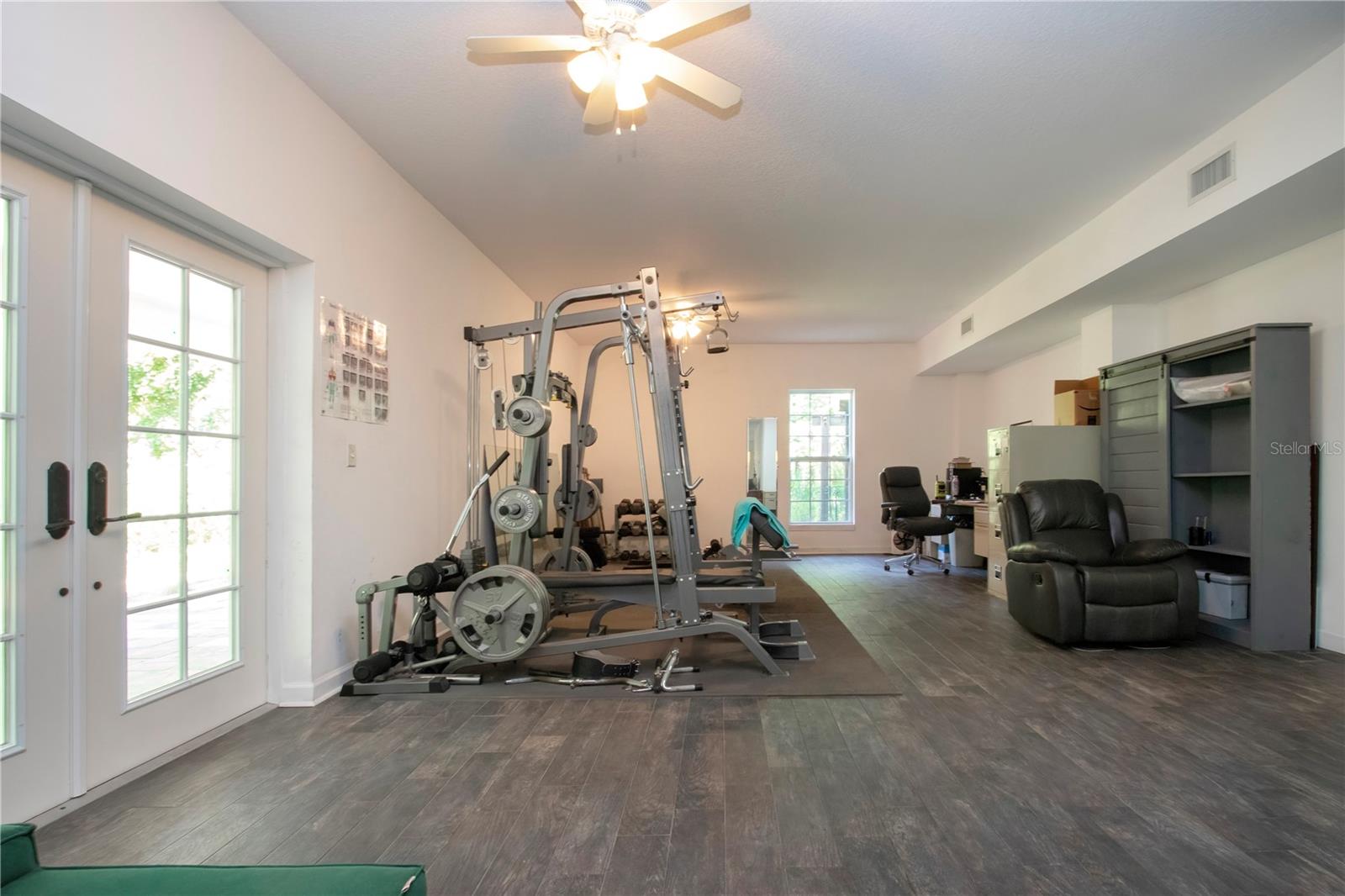 1ST FLOOR WITH VIEW OF FRENCH DOORS