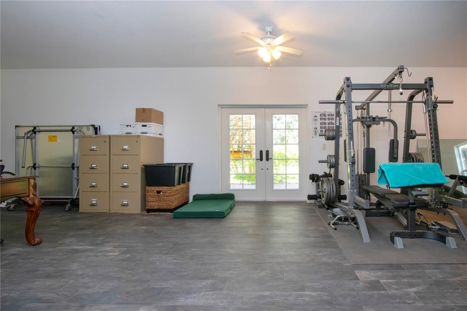 1ST FLOOR WITH VIEW OF FRENCH DOORS